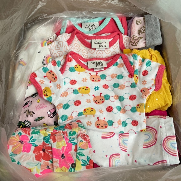 Various name brands Other - Baby Girl 0-3 months Clothing Box! Beautiful items! Mystery Box